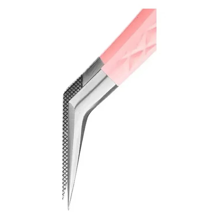 Set de 5 pincettes cils à pointes fibre — vue 2