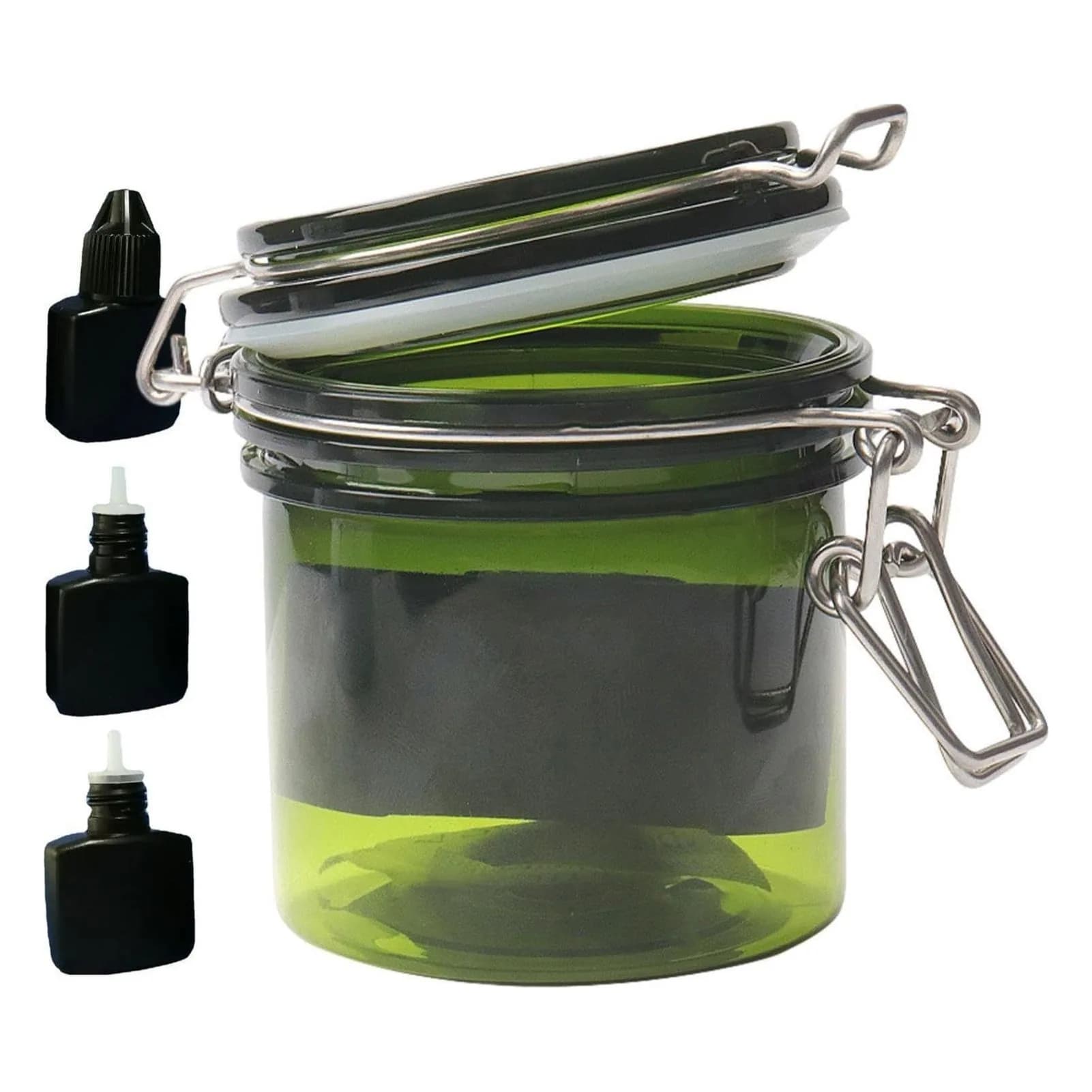 Airtight jar for lash glue bottles — view 2